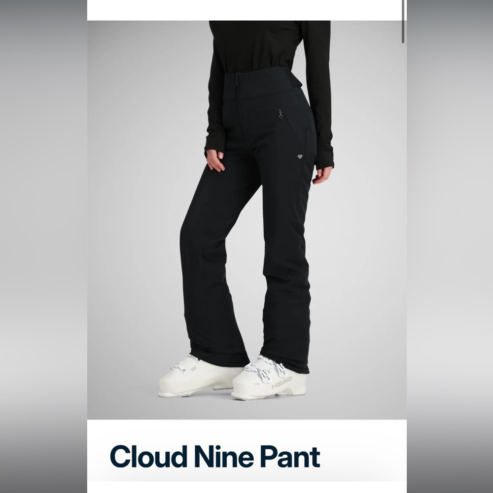 Obermeyer Women's Black Snow Pants - Resort Line Cloud Nine Pant